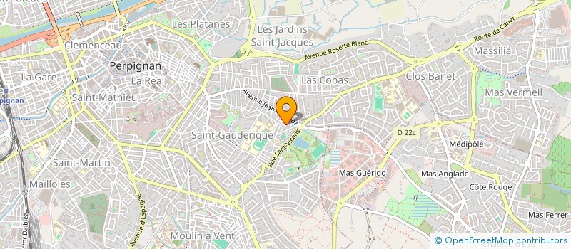 localisation de l'entreprise ENERGYLAB à PERPIGNAN