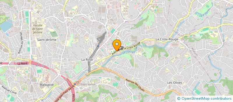 localisation de l'entreprise ENERGYM CULTURE PHYSIQUE  MARSEILLE