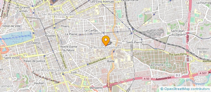 localisation de l'entreprise ENERGYOIL à MARSEILLE