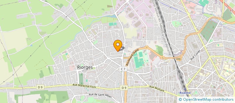 localisation de l'entreprise ENERGYONE FRANCE à RIORGES