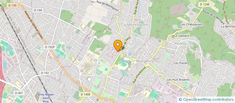 localisation de l'entreprise ENERGYRENOV à EAUBONNE