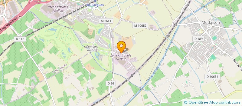 localisation de l'entreprise ENERGYS à MUDAISON