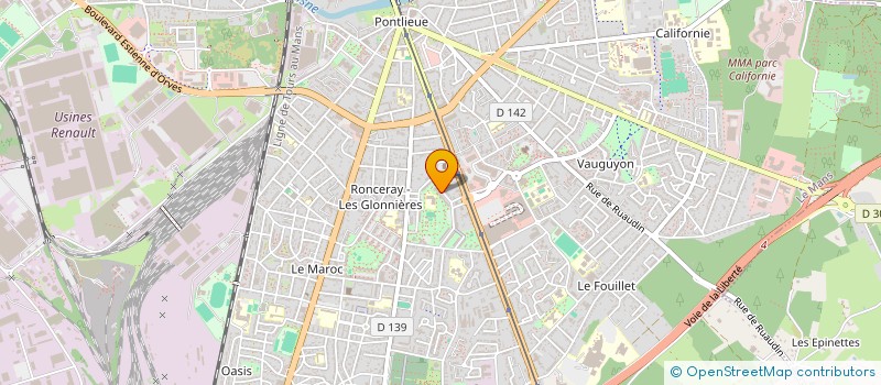 localisation de l'entreprise ENERGYS HABITAT à LE MANS