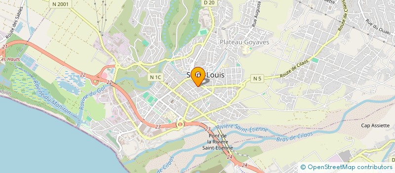 localisation de l'entreprise ENERGYSTAR à SAINT-LOUIS