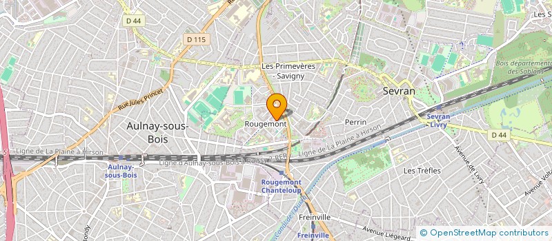 localisation de l'entreprise ENERGYTECH à SEVRAN