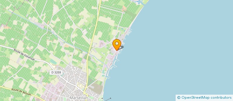 localisation de l'entreprise ENERIS à MARSEILLAN