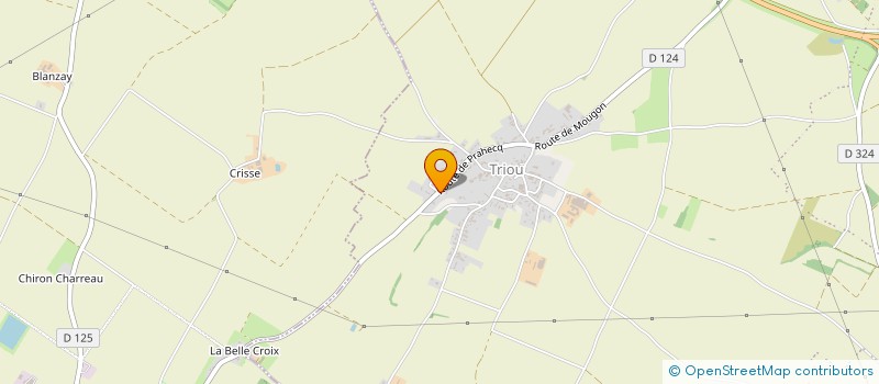 localisation de l'entreprise ENERJ'2C  AIGONDIGNE