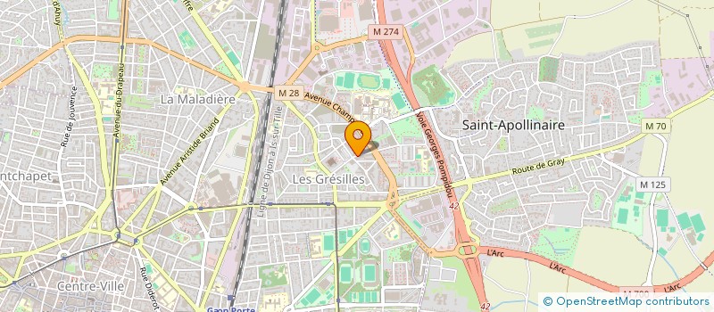 localisation de l'entreprise ENERJUG à DIJON