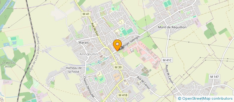 localisation de l'entreprise ENERKO à ANNŒULLIN