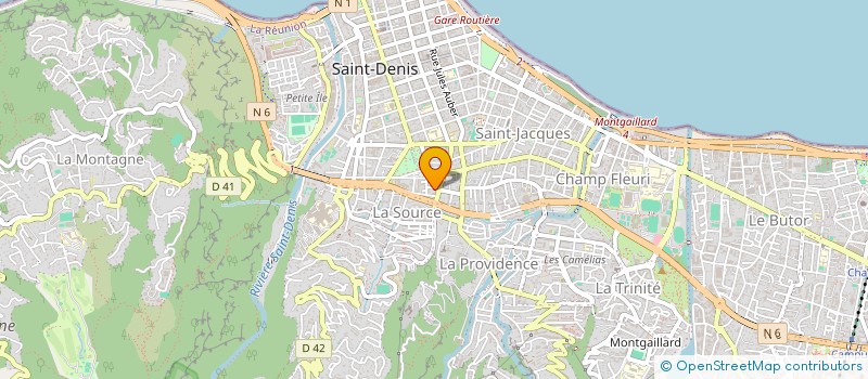 localisation de l'entreprise ENERLUTION OCEAN INDIEN  SAINT-DENIS