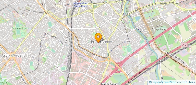 localisation de l'entreprise ENERNEO GREEN HOUSE POWER SOLAR SYSTEM à MONTPELLIER