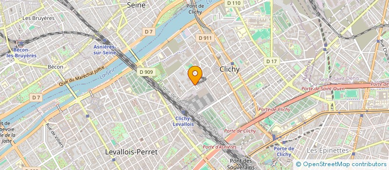 localisation de l'entreprise ENERNOUVO à CLICHY