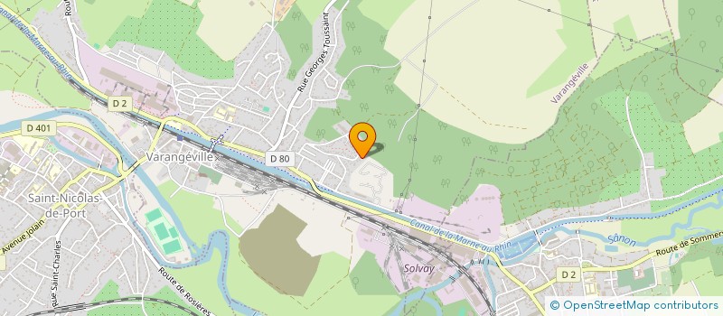 localisation de l'entreprise ENERPACK  VARANGEVILLE