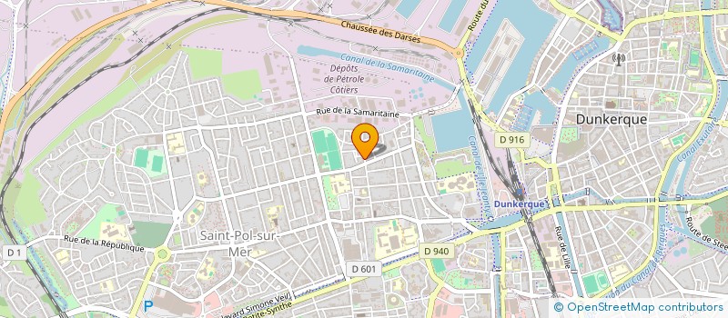 localisation de l'entreprise ENERPLANE ECO à DUNKERQUE