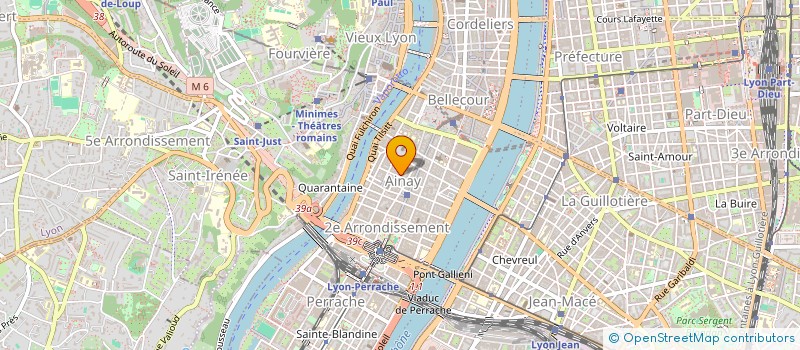 localisation de l'entreprise ENERPLUS à LYON