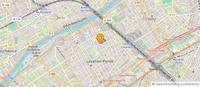 localisation de l'entreprise ENERSHIFT à LEVALLOIS-PERRET