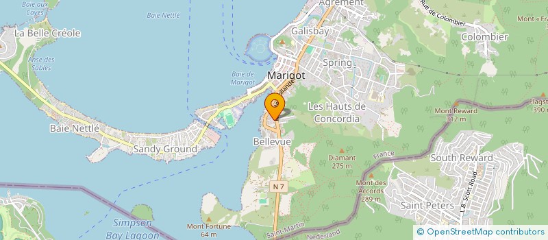 localisation de l'entreprise ENERSOL à SAINT MARTIN