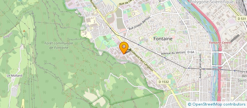 localisation de l'entreprise ENERSOM  FONTAINE