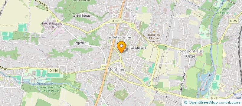 localisation de l'entreprise ENERSON à MONTLHERY