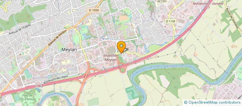 localisation de l'entreprise ENERSTONE à MEYLAN