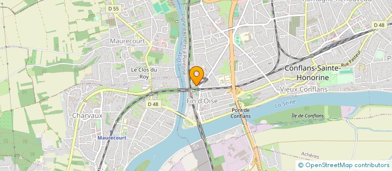 localisation de l'entreprise ENERTA  CONFLANS-SAINTE-HONORINE