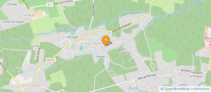 localisation de l'entreprise ENERTHERM SOLUTIONS à LE PIAN-MEDOC