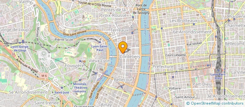 localisation de l'entreprise ENERTION DEVELOPPEMENT à LYON