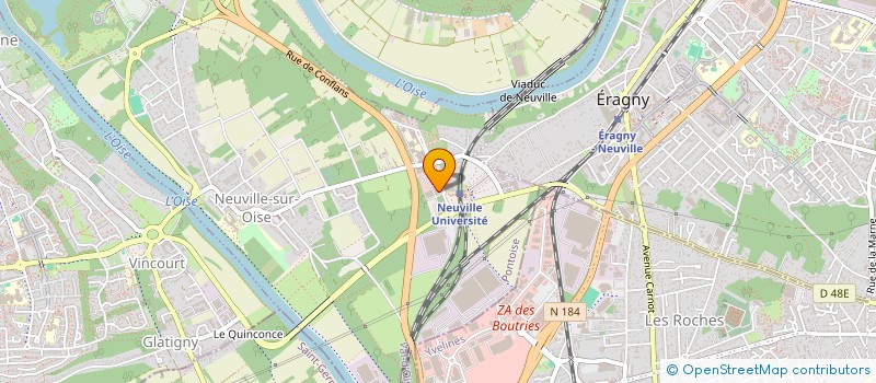 localisation de l'entreprise ENERTRAG GESTION BOURGOGNE I  NEUVILLE-SUR-OISE