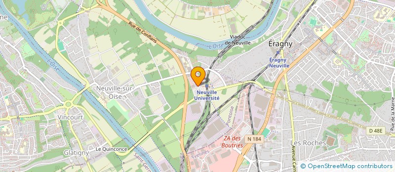 localisation de l'entreprise ENERTRAG GESTION TERNOIS V  NEUVILLE-SUR-OISE