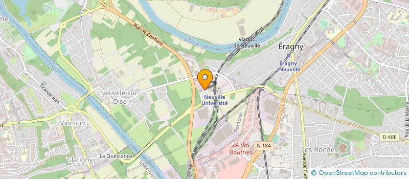 localisation de l'entreprise ENERTRAG GRAND EVE  NEUVILLE-SUR-OISE