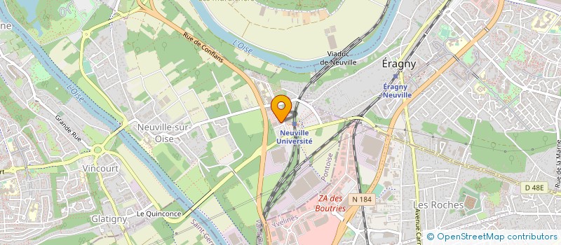 localisation de l'entreprise ENERTRAG LACAUNE SCS à NEUVILLE-SUR-OISE
