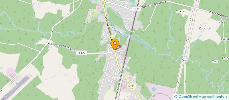 localisation de l'entreprise ENERULAB  RION-DES-LANDES