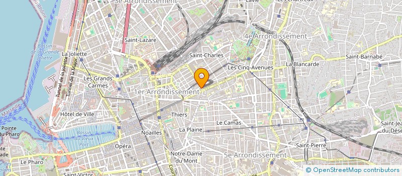 localisation de l'entreprise ENERVEST FRANCE SARL à MARSEILLE
