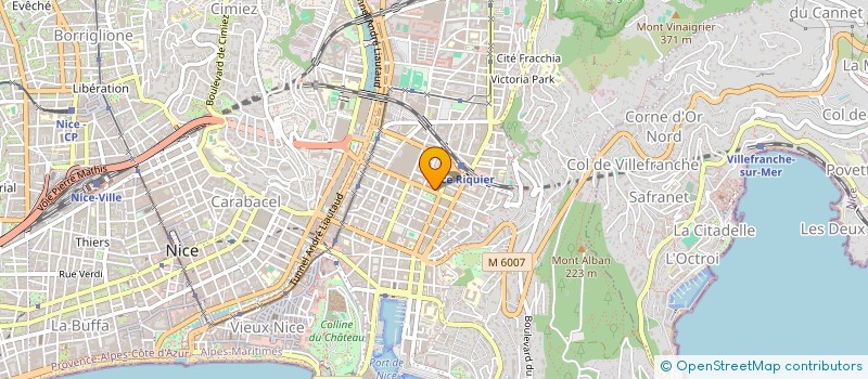 localisation de l'entreprise ENES à NICE