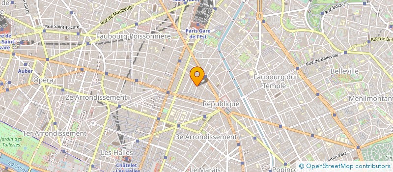 localisation de l'entreprise ENES  PARIS