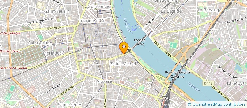 localisation de l'entreprise ENES CONSTRUCTION à BORDEAUX