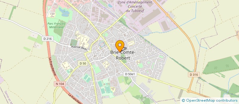 localisation de l'entreprise ENES HOLDING à BRIE-COMTE-ROBERT