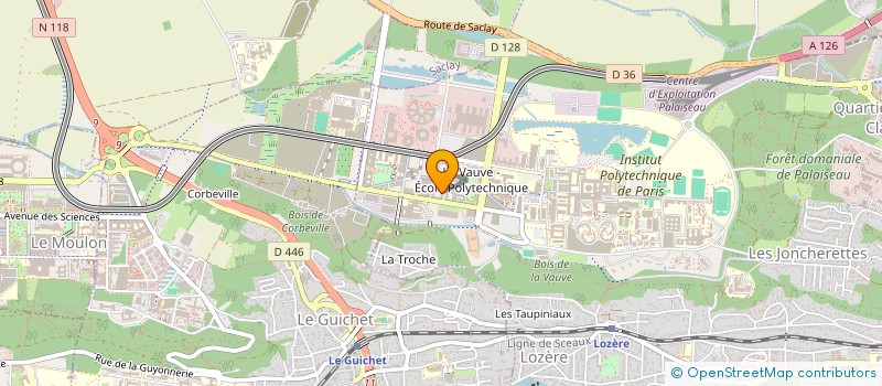 localisation de l'entreprise ENES RENOVATION à PALAISEAU