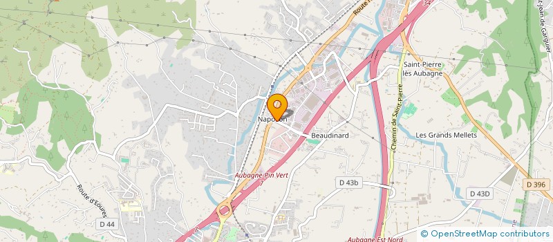 localisation de l'entreprise ENESIS RETAIL  AUBAGNE