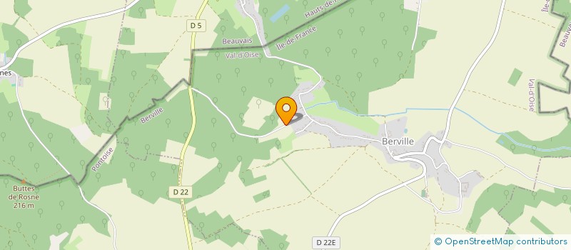 localisation de l'entreprise ENESPAGNE  BERVILLE