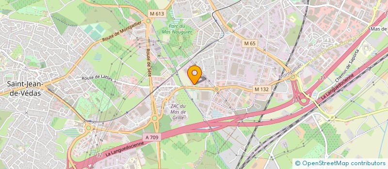 localisation de l'entreprise ENEVIE à MONTPELLIER