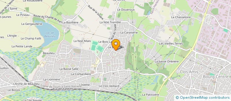 localisation de l'entreprise ENEZ à COUERON