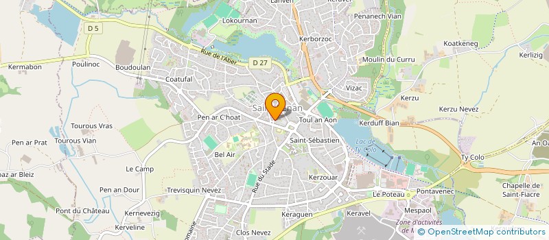 localisation de l'entreprise ENEZ  SAINT-RENAN