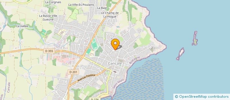 localisation de l'entreprise ENEZ EUSSA  CANCALE