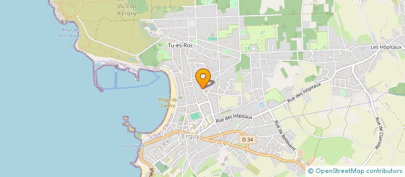 localisation de l'entreprise ENEZ EUSSA  ERQUY