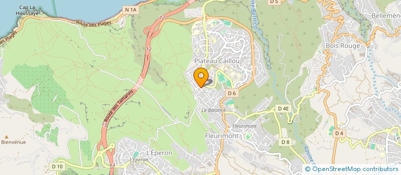 localisation de l'entreprise ENEZ IMMOBILIER à SAINT-PAUL