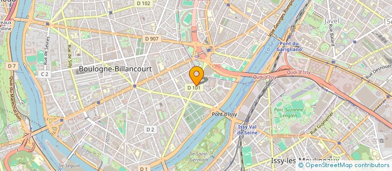 localisation de l'entreprise ENFANCE CONSEIL à BOULOGNE-BILLANCOURT