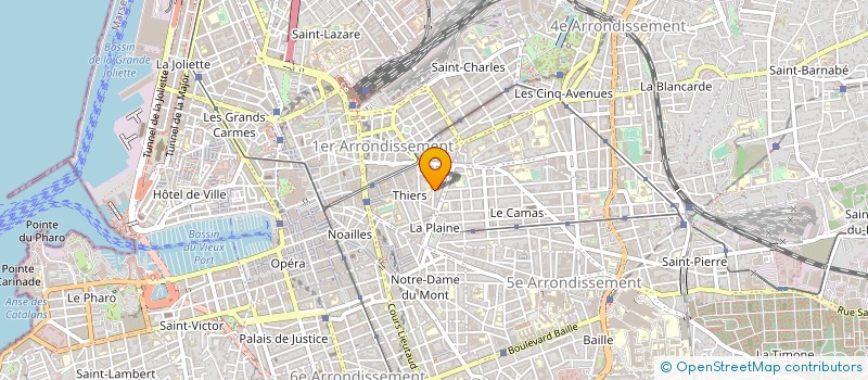localisation de l'entreprise ENFANCE EN PERIL à MARSEILLE