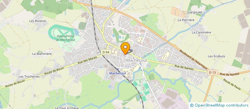 localisation de l'entreprise ENFANCE ET DECOUVERTE DE MACHECOUL à MACHECOUL-SAINT-MEME
