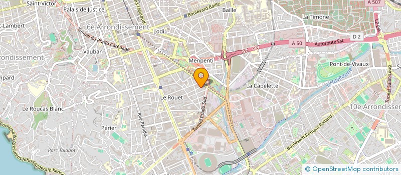 localisation de l'entreprise ENFANCE ET DIFFERENCE à MARSEILLE
